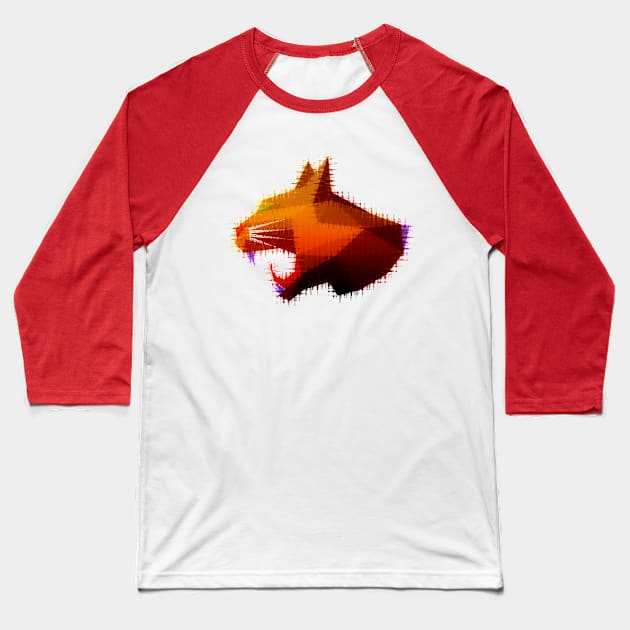 cat mask Baseball T-Shirt by Ahmed ALaa